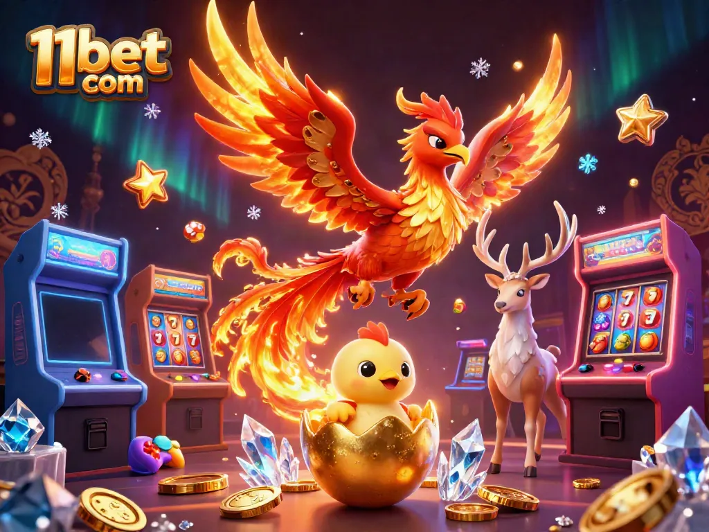 Experience thrilling gaming action at 11bet com with vibrant animations and dynamic characters.