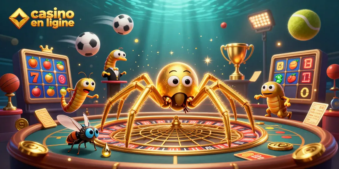 Pariez en toute confiance au casino en ligne avec des jackpots, des personnages cartoon et de l'action!